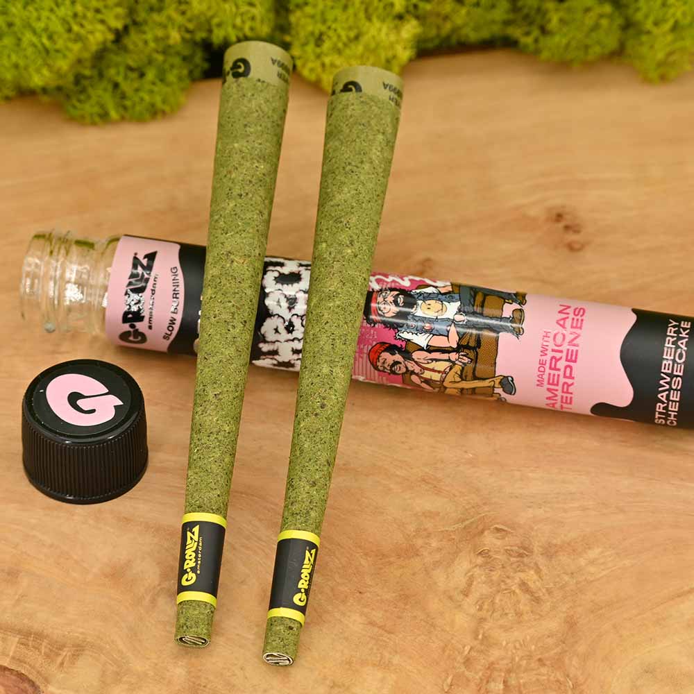 Cheech & Chong - Strawberry Cheesecake - 2x Terpene Infused Blunt Cones