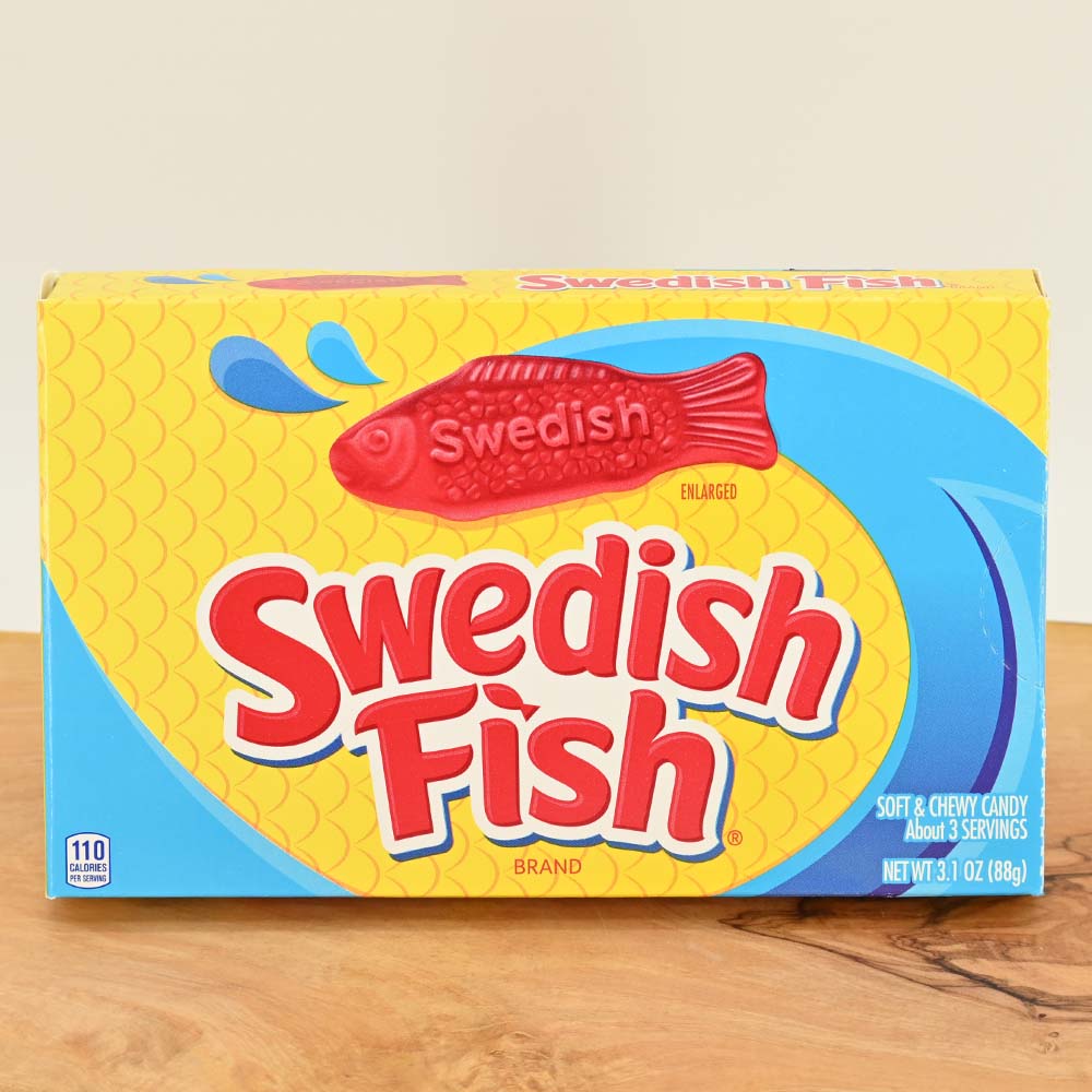 Swedish Fish - Soft Chewy Candy - 88g (MHD 29.1.24)