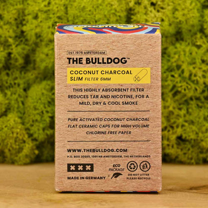 The Bulldog Aktivkohlefilter Slim - 60er Packung