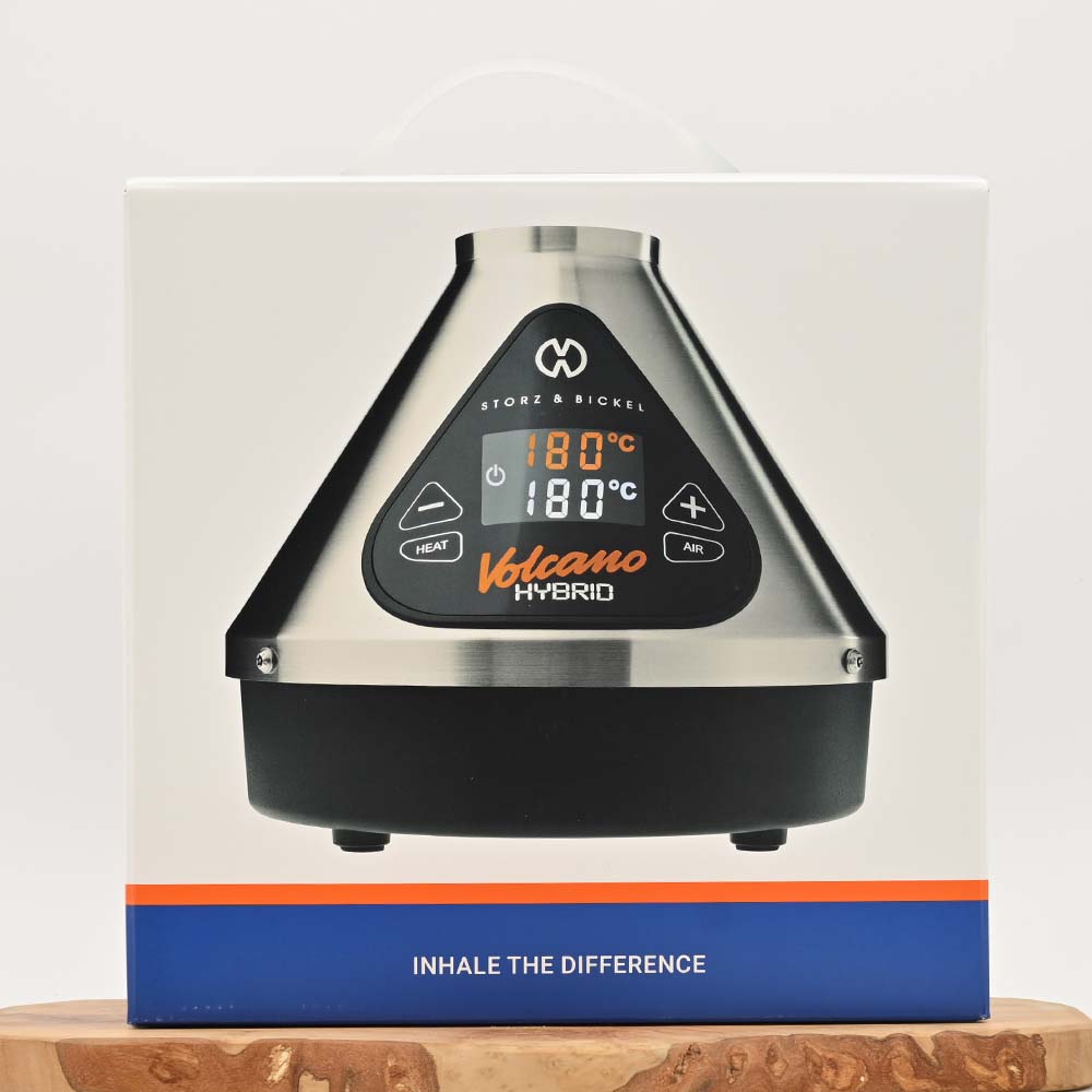 Volcano Hybrid Vaporizer Onyx / Silber - Storz & Bickel Johnnys Headshop Volcano Hybrid Vaporizer Onyx / Silber - Storz & Bickel Johnnys Headshop