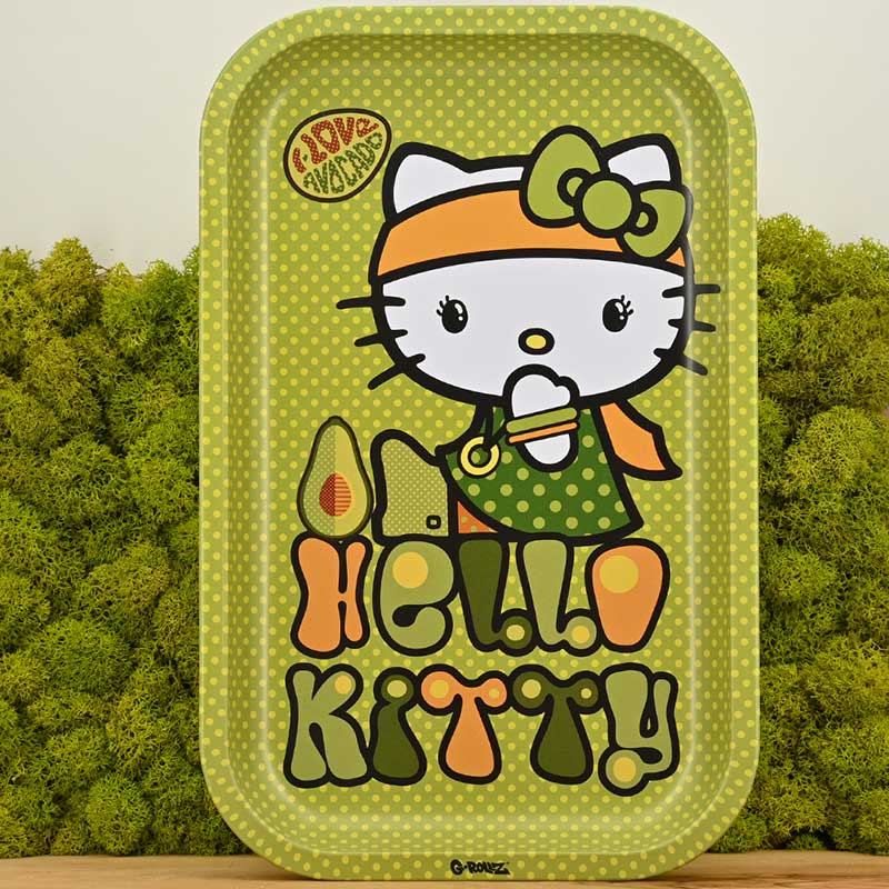 Hello Kitty Tray - Avocado