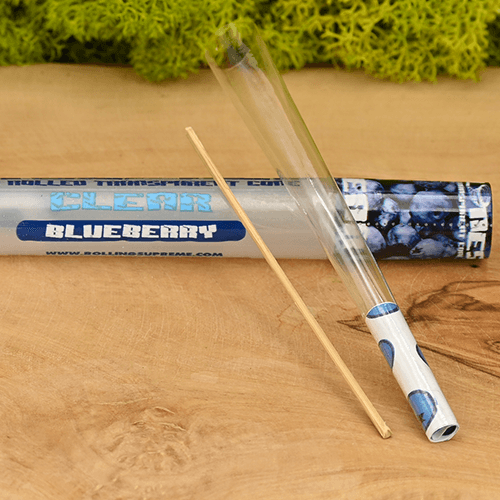 Cyclones Clear Cone - Blueberry