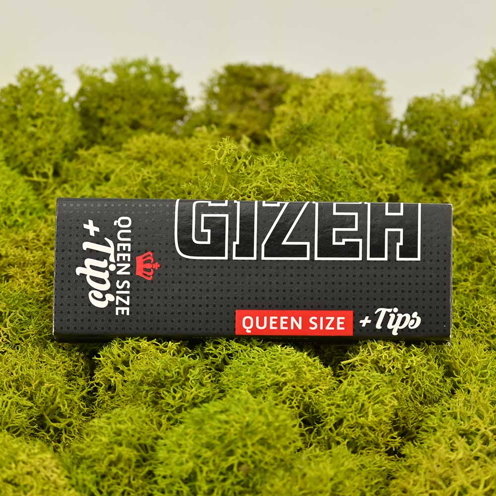 Gizeh Black Queen Size Paper + Tips