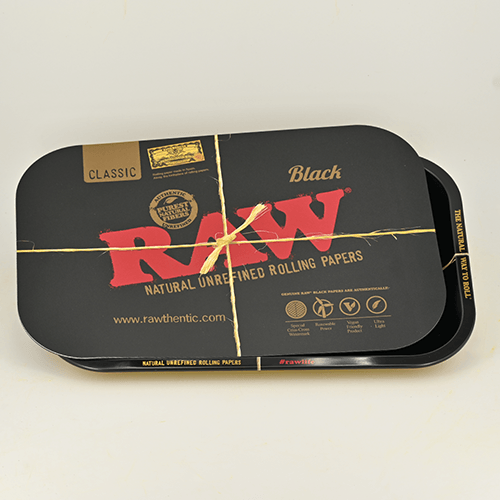 RAW Black Rolling Tray Cover - magnetisch